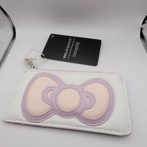 Hello Kitty Loungefly White and Pink Wallet